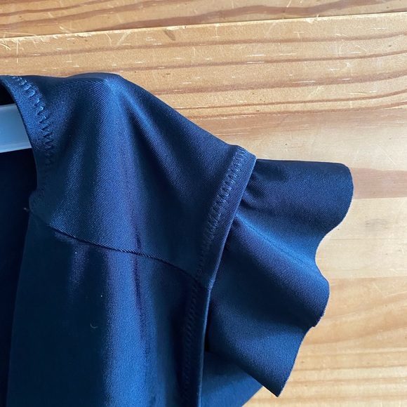 Old Navy XL Black Crossover Swim Top - Picture 3 of 3